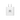 20W USB-C Power Adapter In White Front View