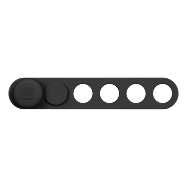 AirStrip AirTag Band In Black Front View#color_black
