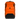 Dux 30L Backpack In Orange Front View