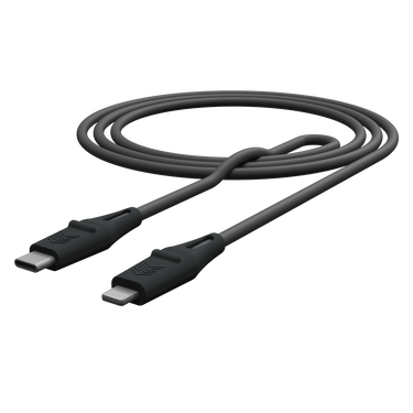 Dux Cable USB-C to Lightning In Gray Front View02#color_gray