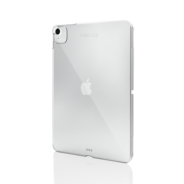 Half Shell for iPad Pro 11" 4th/3rd/2nd/1st gen / iPad Air 5th/4th gen In Clear Front Left Angle View#color_clear
