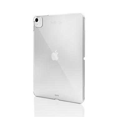 Half Shell for iPad Pro 9.7" In Clear Back Left Angle View#color_clear