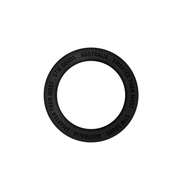 MagAdapter MagSafe Magnetic Ring In Black Front View#color_black