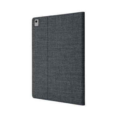 Atlas Case for iPad Pro 11" 1st gen In Charcoal Back Left Angle View#color_charcoal