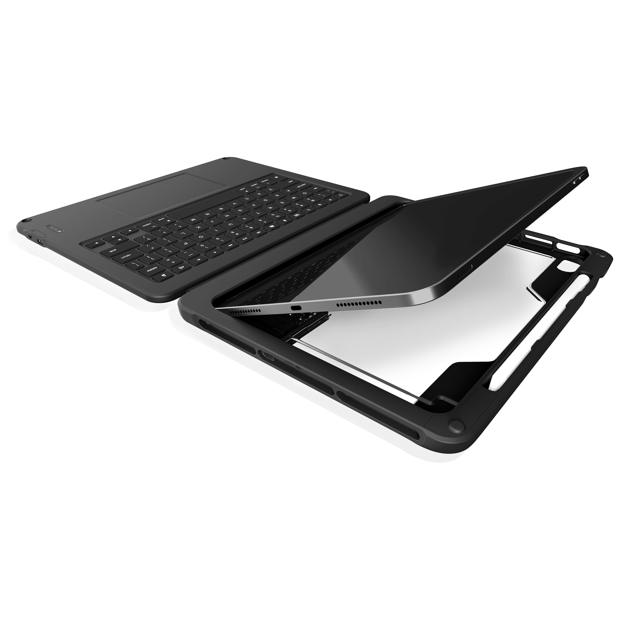 Dux Guard Keyboard Trackpad Bluetooth Case for iPad Air 11