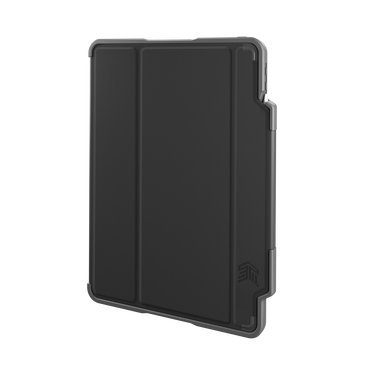 Dux Plus Case for iPad Pro 11" 2nd gen In Black Front Left Angle View02#color_black