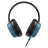 Hear-O Headphones In Serene Sky Wire Shadow With 3.5mm Input Back View