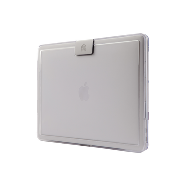 Hynt Case for MacBook Pro 15" 2018/2017/2016 In Clear Back Left Angle View#color_clear*device_macbook-pro-15-2018-2017-2016