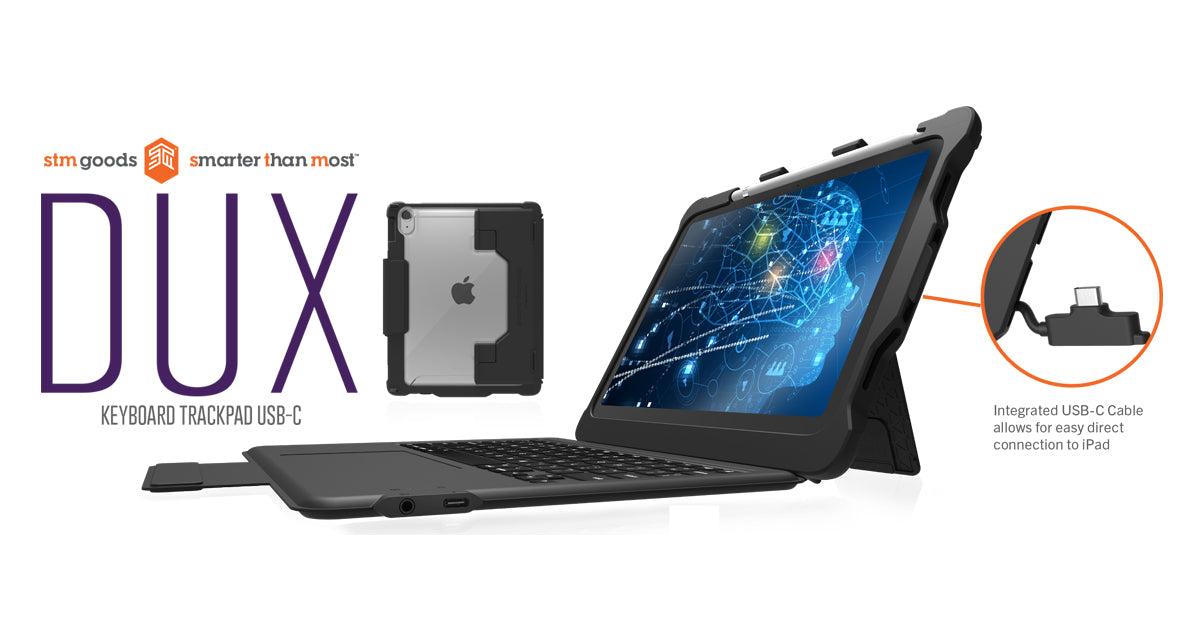 Dux Keyboard Trackpad USB-C Case for iPad (A16) / 10th gen | STM Goods